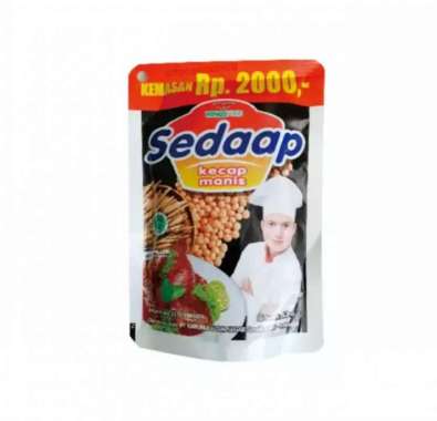 Kecap Manis Sedaap 63ml Pouch / Kecap Sedaap Refill / Sedaap Kecap Manis Original Termurah