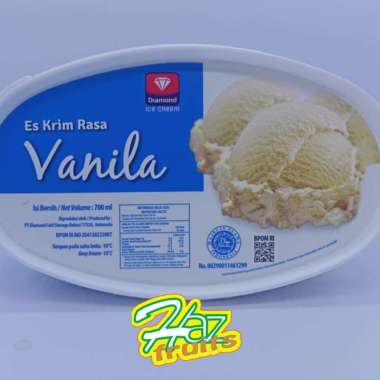Ice Cream Diamond Es Krim Vanilla 700 ml