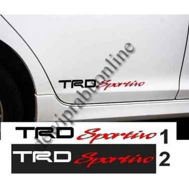 Cutting Sticker Mobil TRD SPORTIVO