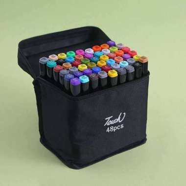 Spidol Dual Side Fine Art Marker 48 Color Multicolor