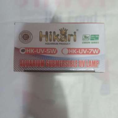 Aquarium lampu uv HIKARI 5 watt HK UV 5 W basmi alga sterilized