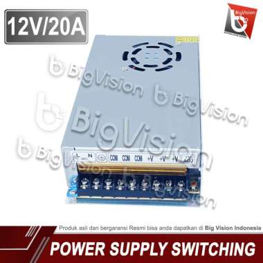 POWER SUPPLY 12V 20A POWER SUPPLY CCTV JARING 12V 20A