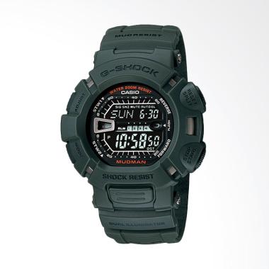 CASIO G-Shock Resin Band Jam Tangan Pria - Green [G-9000-3V] Hijau Tua