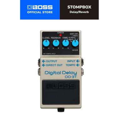 BOSS Stompbox Digital Delay DD-3T Pedal Efek Suara Gitar Delay