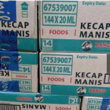 Promo Harga Bango Kecap Manis per 12 pcs 20 ml - Blibli