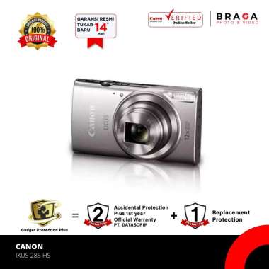 Braga Photo & Video - Canon IXUS 285 HS Kamera Pocket Silver