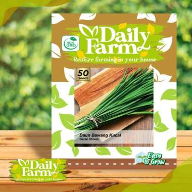 DF Benih daun bawang KUCAI 50 butir bibit garlic chives daily farm