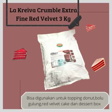 La Kreiva Crumble Red Velvet 3kg