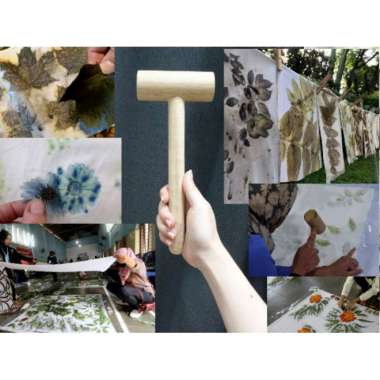 Palu Ecoprint Palu Kayu Ecoprint Pounding Ekoprint Batik Tulis