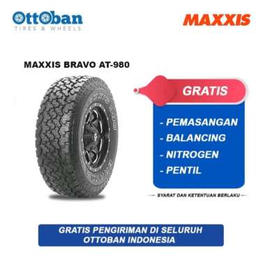 Maxxis Bravo AT-980 LT 285 60 R18 8PR Ban Mobil - Jasa Home Service