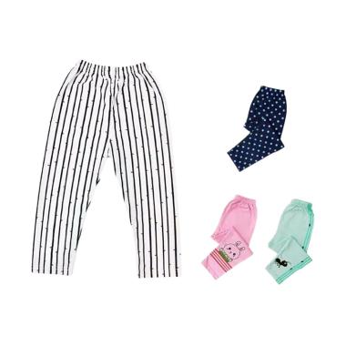 Kazel Jobel Bamboo Edition Celana Panjang Anak Perempuan [4 Pcs]