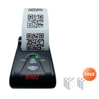 Bella Vision BellaV ZCS 103 Bluetoo ... tam + Free Kertas 10 Roll