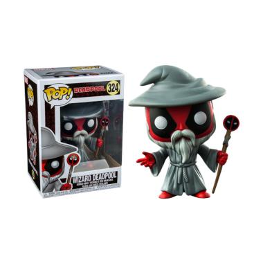 Funko POP! Marvel Deadpool - Wizard Deadpool Exclusive #324 Action Figure