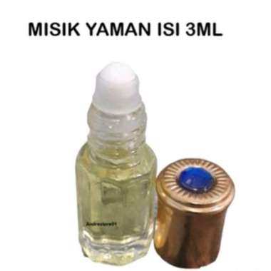 Minyak Wangi Misik Yaman Original 3 ml tanpa Kotak (Parfum Misik)