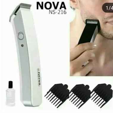 Hair cliiper nova NS216 model minimalis alat cukur rambut nova NS-216