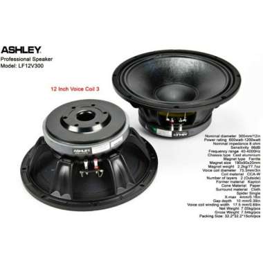 Speaker Ashley LF12V300 / LF12 V300 / LF 12V300 12inch ORIGINAL