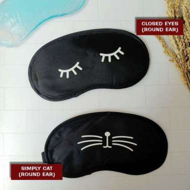Masker Mata Gel - Cooling Gel Sleeping Eye Mask-Fancy Eyes ROUND EAR 2