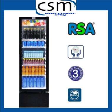 Showcase Cooler RSA AGATE 300N/Display Chiller RSA 5 RAK GARANSI RESMI
