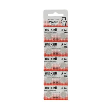 Maxell LR44 Battery [Original] Merah