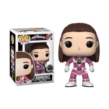 Funko POP! Kimberly Unmasked Pink Ranger #671 Television Mighty Morphin Power Rangers 25th Anniversa