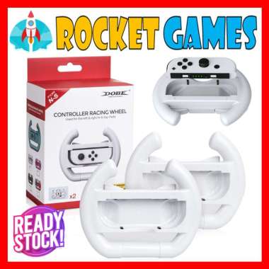 Rocket Games - DOBE CONTROLLER RACING WHEEL TNS-852B NINTENDO SWITCH OLED