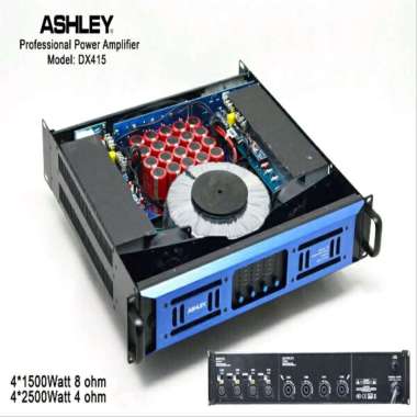 Power Amplifier Ashley DX415 4 Channel ORIGINAL