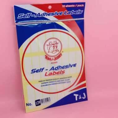 label nama tom and jerry no. 129 - label nama atk penghapus corection