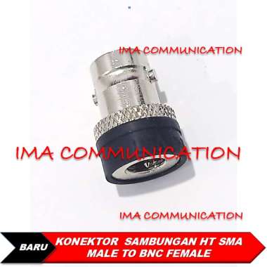 KONEKTOR SAMBUNGAN HT SMA MALE TO BNC FEMALE