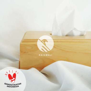 Tempat Tissue Kotak Kayu Pinus