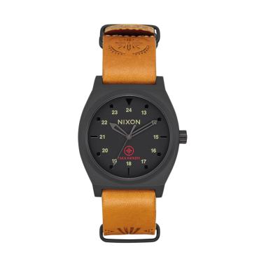 Nixon Time Teller LTD' Watch Jam Tangan Pria [A112025] Black/Brown