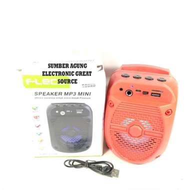 F1308 Speaker MP3 Player Mini Portable Bluetooth Wireless USB Memori A