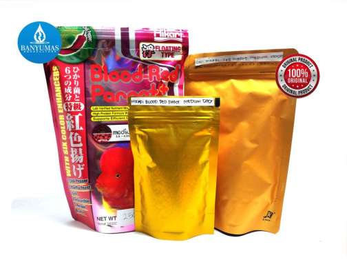 Hikari Blood Red Parrot Pakan Louhan Pelet Parrot
