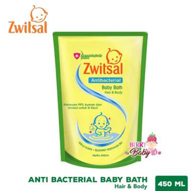 harga Zwitsal Antibacterial Baby Bath Hair & Body Sabun & Shampo Bayi Refill Berry Baby Refill 450ml Blibli.com