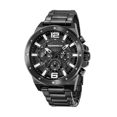 Hummer Chronograph Jam Tangan Pria [Original/ HM1008-1740C] Absolute Black