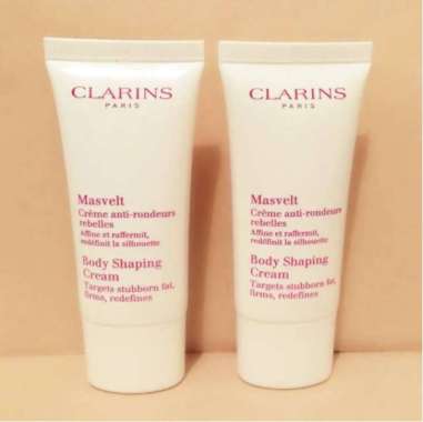 Clarins Body Shaping Cream 30ml - Cream Pembentuk Tubuh Clarins /Pengecil Perut Buncit / Krim Pengec