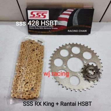 Gear Set SSS Jupiter Z Vega R Rx King Fiz R Jupiter Mx 428 HSBT Gold 14 39