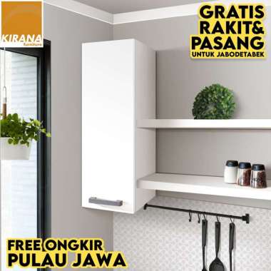 Kitchen Set Atas / Rak / Kabinet / Lemari Dapur Minimalis Modern - Indiana UCI 9025