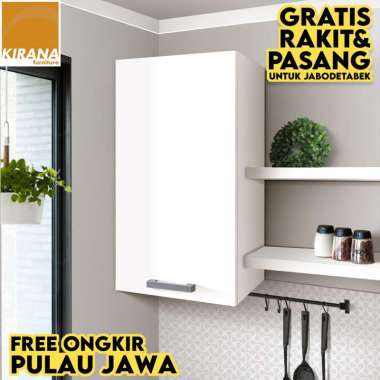 Kitchen Set Atas / Rak / Kabinet / Lemari Dapur Minimalis Modern - Indiana UCI 9040