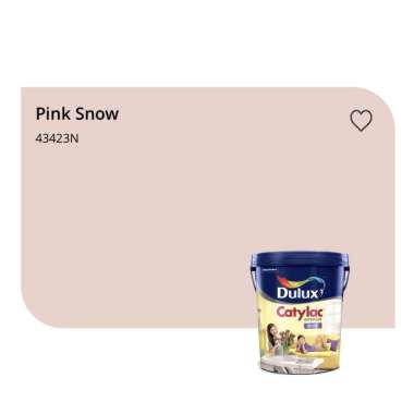 Dulux Catylac Interior Glow READY MIX Cat Interior [4,5Kg] Pink Snow