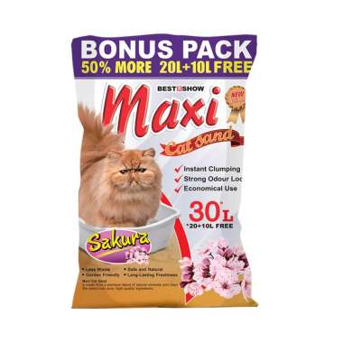 Maxi Cat Sand Sakura 30Lt
