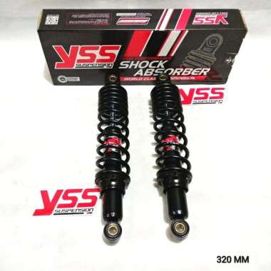 Shock YSS Top Prime 320 MM Black RX King Blade Hitam