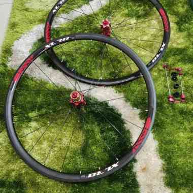 WHEELSET 700C XLR8 GRAVEL DISCBRAKE QR DAN TA