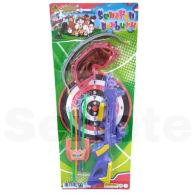 Mainan Set Panahan Berburu - Tembakan Anak - Edukasi - Kado Anak