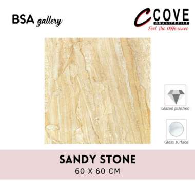 GRANIT COVE 60X60 SANDY STONE / GRANITE TILE GLAZED POLISHED