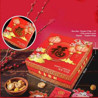 Box CNY Imlek Fu Spring 25 (22x22x8)