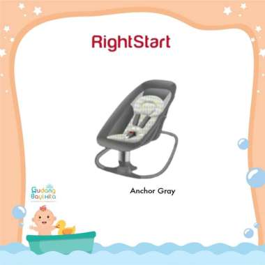 Right Start Multi Functional Deluxe Baby Swing / Bouncer Bayi Anchor Gray
