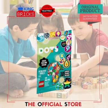 LEGO Original DOTS 41932 Extra Dots Series 5 - Mainan Anak Perempuan Gelang Perhiasan Cewek Lego