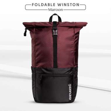 BACKPACK WINSTON (FOLDABLE BAG) by EVERNEXT / TAS RANSEL PRIA / TAS RANSEL WANITA / TAS RANSEL LIPAT