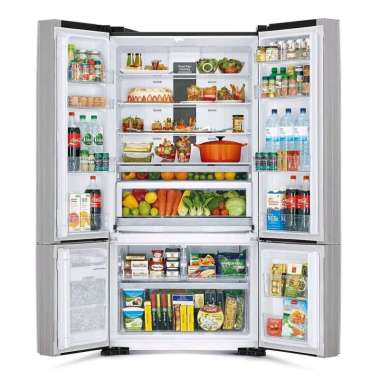 HITACHI KULKAS 4PINTU INVERTER R-WB80OGD5 MIR