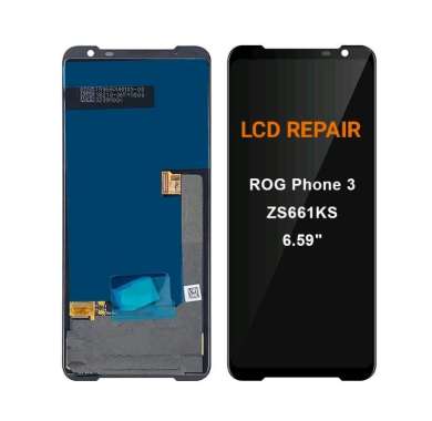 LCD Touchscreen Asus Rog Phone 3 Zs661Kl ORIGINAL FINGERPRINT ON